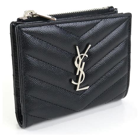 ysl vintage wallet|ysl wallet used.